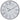 Large Embossed Station Clock